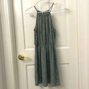 XS Boho halter dress